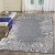 Navy Coral Reef Indoor-Outdoor Flat Weave Rug 