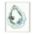 Sage Oyster Watercolor Framed Print