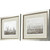 Sepia Sailing Regatta I Framed Art Set angle view