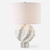 Saltwater Spiral Designer Table Lamp light on