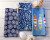 Blue Tide Pool Sea Life Set of Four Kitchen Towels  with other napkins
