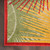Santa Cruz Bright Palms Sculpted Indoor-Outdoor Area Rug corner