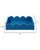 Indigo Raffia Small Scalloped Wonderland Tray measurements