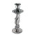 Polished Pewter Seahorse Candlestick view 4
