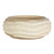 Handcrafted Waveform Sculptural Wooden Bowl 
