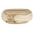 Handcrafted Waveform Sculptural Wooden Bowl view 2
