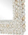 Sea Queen’s Crown Square Shell Mirror corner