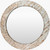 Isla Mare Mother of Pearl Round Mirror