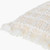 Kimmie Ivory Fringe Plush 20 x 20 Pillow close up 1