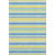Sunshine and Sky Seaside Resort Stripes Rug