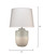 Shore Mist Artisan Ceramic Table Lamp measurements