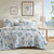 Sea Garden Blue Coral Reef 3-Piece Duvet Set