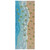 Baby Turtle Escape Indoor-Outdoor Accent Rug runner size