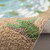 Baby Turtle Escape Indoor-Outdoor Accent Rug roll