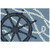 Ship Captain Wheel and Rope Indoor-Outdoor Accent Rug 