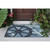 Ship Captain Wheel and Rope Indoor-Outdoor Accent Rug  front porch 2