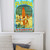 The Party Starts Here Custom Beach Art Sign in room