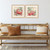 Scarlet Shore Crabs II – Framed Art Duo in room