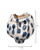 Indigo Monet Fine Ceramic Hand Crafted Vase measurements