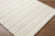 Ivory Solace Handwoven Wool Blend Rug on floor