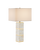 Casey Mother of Pearl and Brass Table Lamp Casey Mother of Pearl and Brass Table Lamp