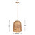 Roatan Woven 1-Light Sea Grass Pendant measurements Roatan Woven 1-Light Sea Grass Pendant measurements