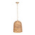 Roatan Woven 1-Light Sea Grass Pendant full length Roatan Woven 1-Light Sea Grass Pendant full length