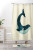 Starry Night Whale Memory Foam Bath Mat with shower curtain Starry Night Whale Memory Foam Bath Mat with shower curtain