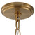 Fenwick Isle Rattan Wrapped Chandelier ceiling cap Fenwick Isle Rattan Wrapped Chandelier ceiling cap