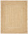 Terrazzo Coast Natural Braided Jute Rug 8 x 10