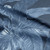 Captiva Beach Palms Indigo Blue Luxury Duvet Designer Bedding Set close up fabric