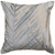 South Beach Silver Palms Embroidered Tropical Pillow
