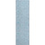 Sand Dollar Beach Blue Plush Area Rug runner