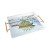 Nantucket Christmas Dory Acrylic Tray with Gold Handles 