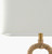 Starboard Rope Wrapped Table Lamp shade and base