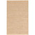Algarve Bleached Natural Woven Jute Rug