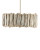 Driftwood Whitewash Flush Mount Chandelier 2