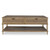  Isla Cane Coffee Table With Two Drawers front view