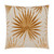 Tahitian Gold Sunset Palms Embossed Luxury Pillow