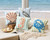 Seaside Striped Wool Hooked Pillow Collection