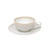 Taormina White Tea Cup and Saucer Sets