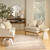 Brittany Park Beige Vintage Washable Area Rug room 2