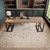 Brittany Park Beige Vintage Washable Area Rug office