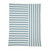 Blue Beach Stripes Luxe Eco-Knit Throw
