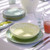 Taormina Sand Yellow Pasta Bowls with aqua