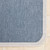 Rosemary Beach Blue and Cream Border Rug corner 2