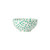 Green and White Polka Dot Rafaela Cereal Bowl side view
