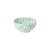 Green and White Polka Dot Rafaela Cereal Bowl