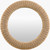 Sea Drift Woven Rattan Round Mirror