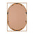Bario Beach Rattan Wrapped Mirror back of mirror